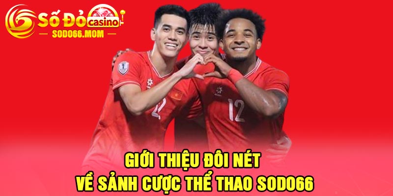Giới thiệu đôi nét về sảnh cược thể thao Sodo66