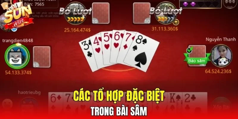 Các tổ hợp đặc biệt trong bài sâm