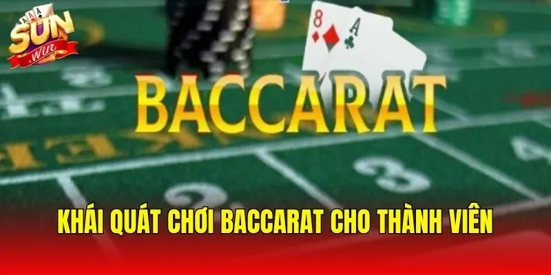 Khái quát chơi Baccarat cho thành viên